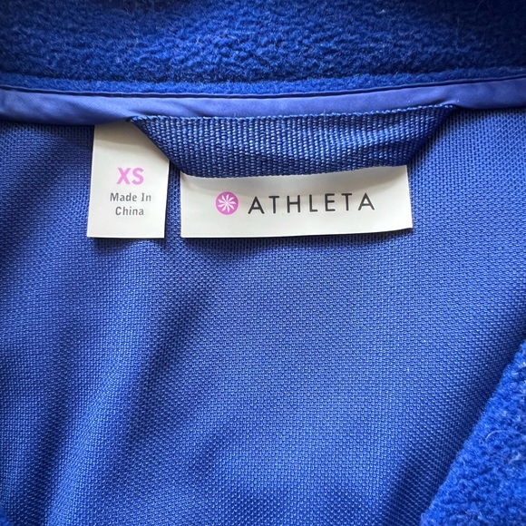 💙ATHLETA REFLECTIVE ROCK SPRINGS QUILTED VEST/JACKET-ROYAL BLUE-XS💙 - Picture 7 of 8
